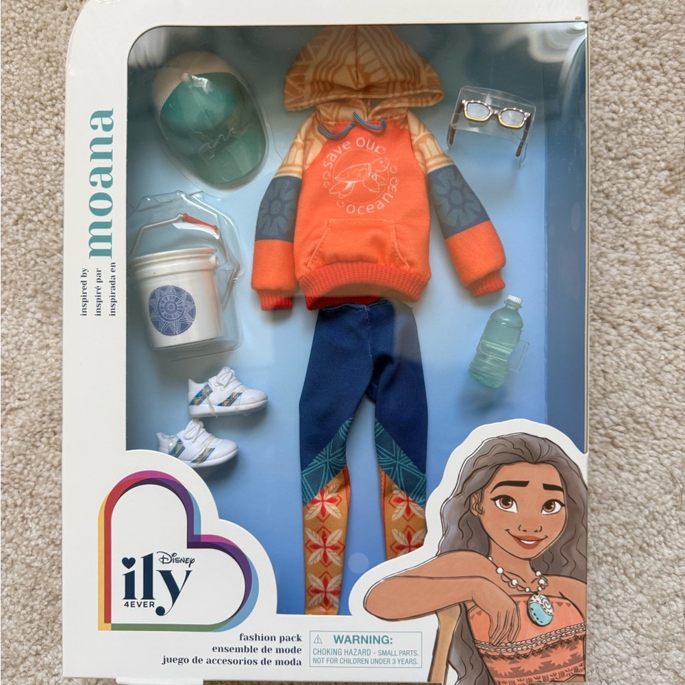 Disney Ily Moana Fashion Pack